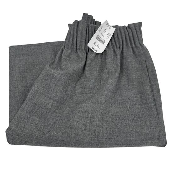 J Crew Skirt Womens 0 Gray Wool Blend Sidewalk Style Lined + Pockets Preppy NEW - Picture 1 of 11